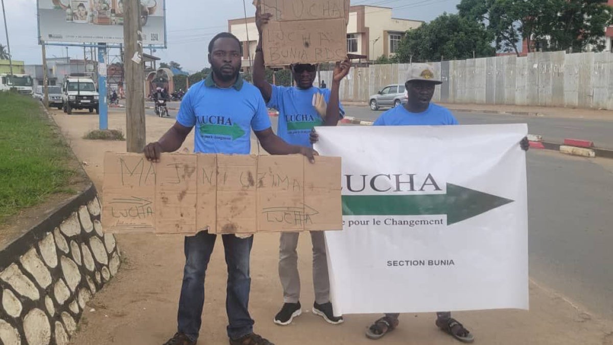 Manifestantes pacíficos enfrentam julgamento militar na República Democrática do Congo