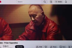 O ladrão de banco Kosovar condenado com um camafeu em um vídeo de Drake