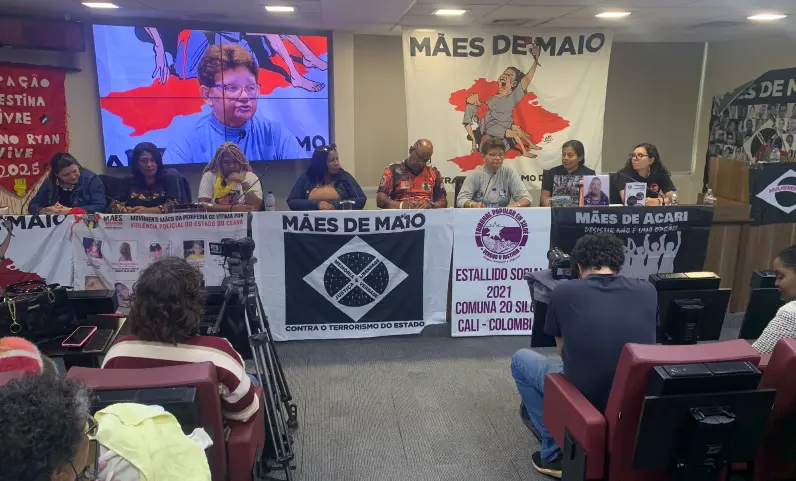 M&atilde;es de Maio lan&ccedil;am Tribunal Popular: 'O Estado vai ser r&eacute;u at&eacute; destruirmos esse sistema'